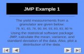 JMP Example 1
