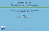 Computer Science: An Overview Eleventh Edition by  J. Glenn Brookshear