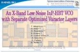 An X-Band Low Noise InP-HBT VCO with Separate Optimized Varactor Layers