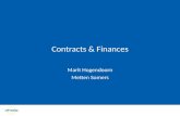 Contracts & Finances