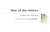 War of the Voices