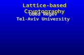 Lattice-based Cryptography