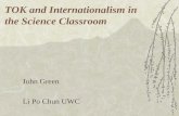 TOK and Internationalism in the Science Classroom
