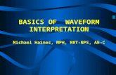 BASICS OF  WAVEFORM INTERPRETATION Michael Haines, MPH, RRT-NPS, AE-C