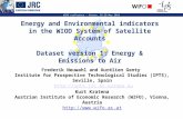 Energy and Environmental indicators in the WIOD System of Satellite Accounts