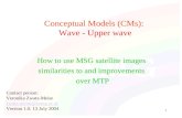 Conceptual Models (CMs): Wave - Upper wave