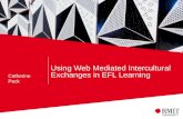 Using Web Mediated Intercultural Exchanges in  EFL  Learning
