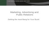 Marketing, Advertising and  Public Relations