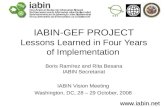 IABIN Vision Meeting Washington, DC, 28 – 29 October, 2008