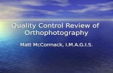 Quality Control Review of  Orthophotography