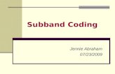 Subband Coding