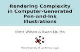 Rendering Complexity in Computer-Generated Pen-and-Ink Illustrations