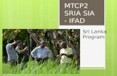 MTCP2  SRIA SIA - IFAD