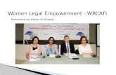Women Legal Empowerment - WRCATI