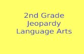 2nd Grade Jeopardy Language Arts