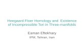 Heegaard Floer Homology and  Existence of Incompressible Tori in Three-manifolds