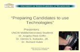 “Preparing Candidates to use Technologies”