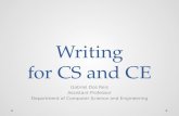 Writing for CS and CE