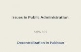 Issues in Public Administration