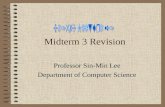 Midterm 3 Revision