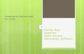 Family Tree Legends: Open Source Genealogy Software
