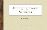 Managing Guest Services