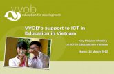 VVOB’s support to ICT in Education in Vietnam