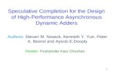 Authors: Steven M. Nowick, Kenneth Y. Yun, Peter A. Beerel and Ayoob E.Dooply