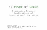 The  Power  of  Green