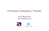 Processes, Schedulers, Threads
