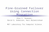 Fine-Grained Failover Using  Connection Migration