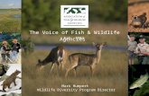 The Voice of Fish & Wildlife Agencies