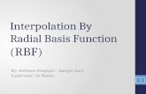 Interpolation By Radial Basis Function ( RBF )