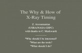 The Why & How of  X-Ray Timing