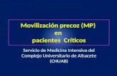 Movilización precoz (MP)  en  pacientes  Críticos