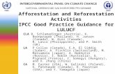 Afforestation and Reforestation Activities IPCC Good Practice Guidance for LULUCF