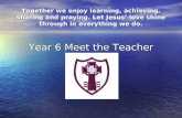 Year 6 Meet the Teacher