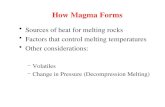 How Magma Forms