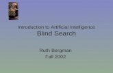 Introduction to Artificial Intelligence Blind Search
