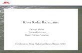 River Radar Backscatter
