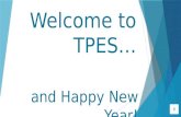 Welcome to  TPES …