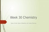 Week 30 Chemistry