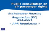 Public consultation on air passenger rights