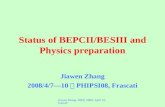 Status of BEPCII/BESIII and Physics preparation