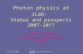 Photon physics at JLab: Status and prospects 2007-20??