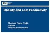 Obesity and Lost Productivity