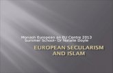 European secularism and Islam