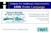 Institute For Healthcare Improvementâ€™s 100k lives Campaign