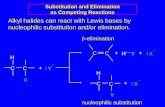 Substitution and Elimination as Competing Reactions