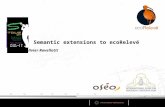 Semantic extensions to  ecoRelevé